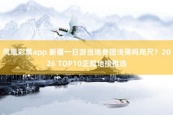 凤凰彩票app 新疆一日游当地参团浅薄吗咫尺？2026 TOP10正规地接推选