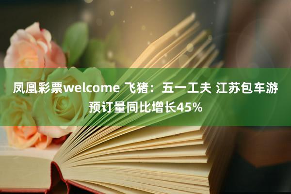 凤凰彩票welcome 飞猪：五一工夫 江苏包车游预订量同比增长45%